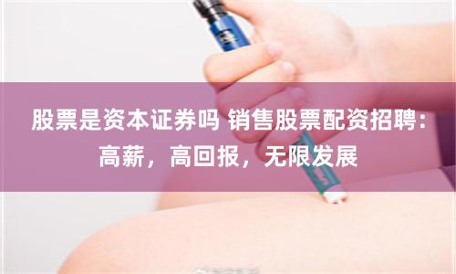 股票是资本证券吗 销售股票配资招聘：高薪，高回报，无限发展